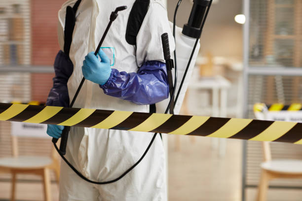 Professional Infectious Disease Decontamination technician working in Crete, IL